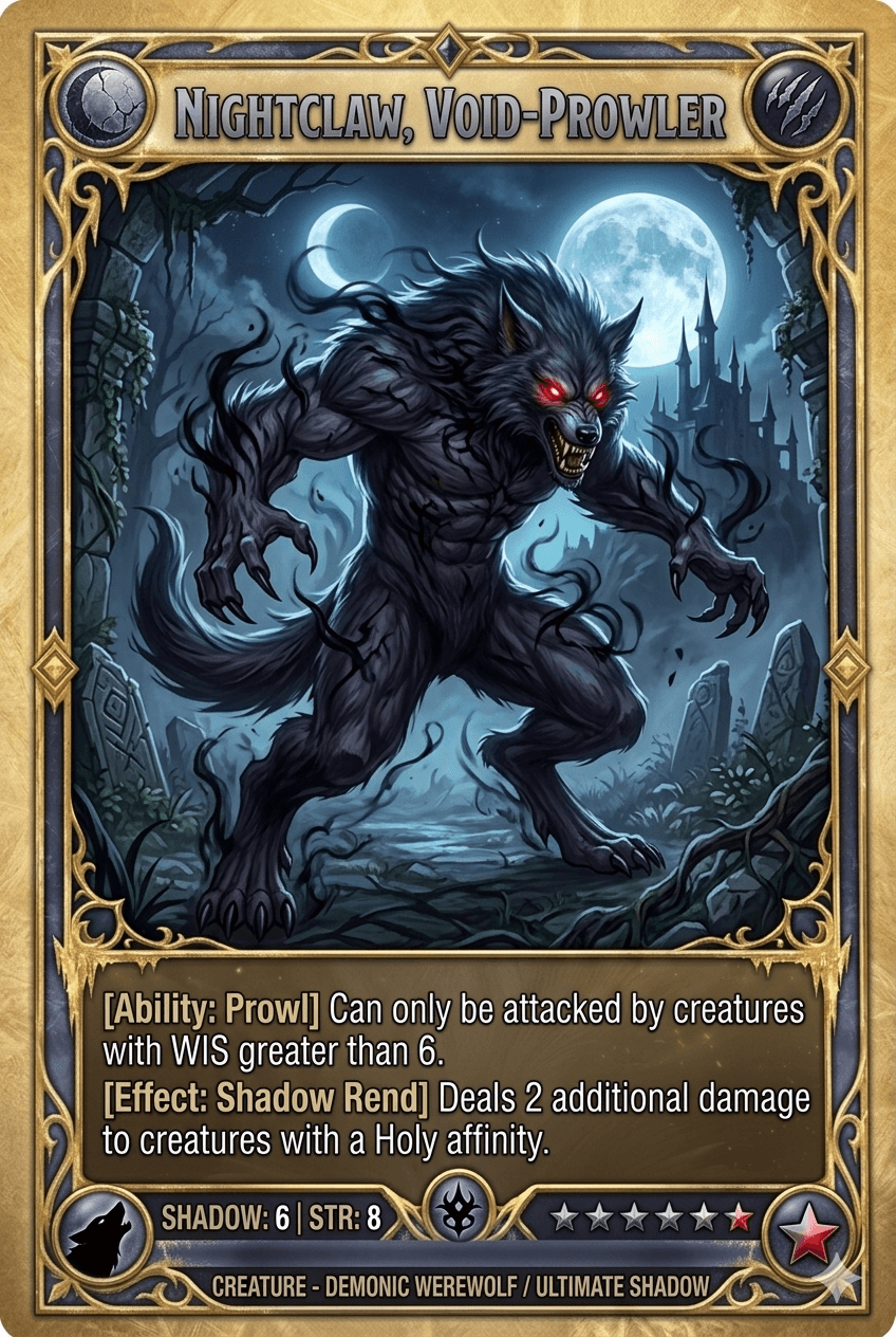 Shadowmoon Werewolf